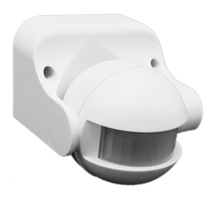 Датчики движения / Датчик движения PMS-IR 009 1200Вт 180° 12м WH IP44 Jazzway (5012912)