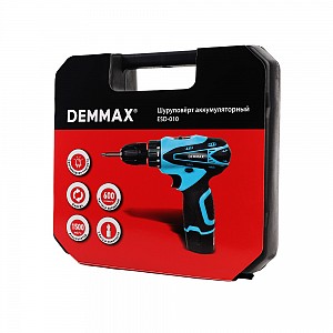 Demmax ESD-010 (Аккум дрель-шуруповерт в БОКСЕ)