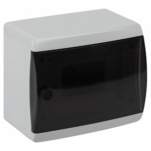 bs6cw Корпус пластиковый навесной ЭРА COMFORT ЩРН-П-6 IP41 прозрачная крышка белый