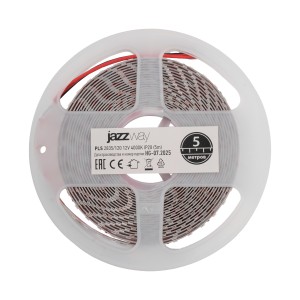 PLS 2835/120-12V 4000K IP20 5m (белый) Jazzway