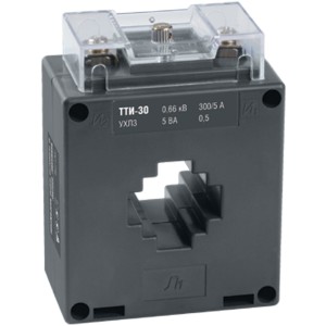 Трансформатор тока ТТИ-30 250/5А 5ВА класс 0,5 МПИ08 IEK