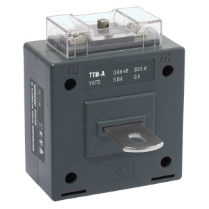 Трансформатор тока ТТИ-А 15/5А 5ВА класс 0,5S МПИ08 IEK