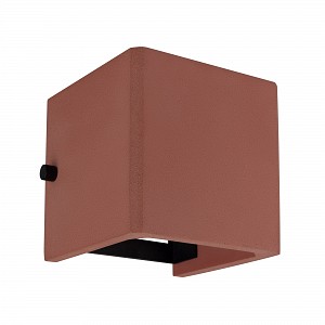 Светильник LGD-PERAN-WALL-S120x120-6W Warm3000 Biege red, 0-80 deg, 230V, IP65, бетон, 3 года Arlight (061761)