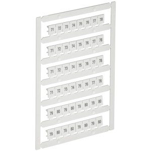 ARMAFIX Маркер для CTS 6мм2/CP 10мм2 "71-80" IEK