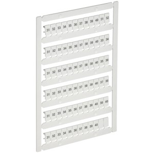 ARMAFIX Маркер для CTS/CP 4мм2 с символами "31-40" IEK