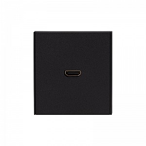 Розетка STRONG HDMI с/у антрацит KRANZ