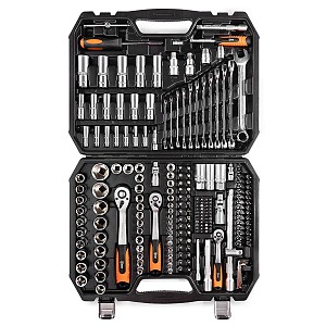 НАИ-10/216 серия KBT-PROFESSIONAL Набор инструментов (проведение авторемонтных, слесарно-монтажных и сантехнических работ)