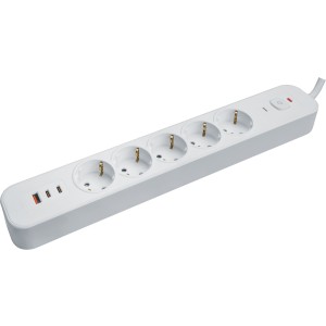 Сетевой фильтр Navigator 95 682 NSP-USB-05-300-ESC-3x1-PD20W