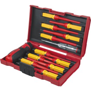 Отвёртка Navigator 99 995 NHT-Otd05-H12 (диэлектрическая, с битами, набор 12 шт)