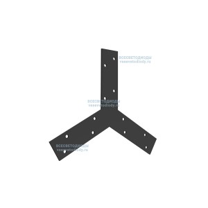 Соединитель Y шинопровода для трековых светильников Т-48 -AAX.TECH (aax-soed-Y-T48)
