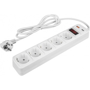 Сетевой фильтр ОНЛАЙТ 90 881 OSP-USB-05-180-ESC-3х0.75-WH