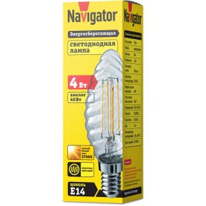 Лампа Navigator 71 311 NLL-F-TC35-4-230-2.7K-E14