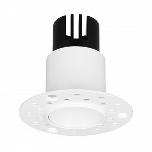 Светильник MS-INVISIO-TRIMLESS-R45-10W Warm3000 WH-WH, 36 deg, 230V, IP54, Металл, 5 лет Arlight (059161)