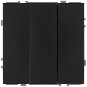 15-1107-05 Выключатель ЭРА Galaxy 15-1107-05 тройной 10АХ-250В IP20 антрацит