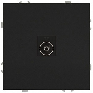 15-3101-05 Розетка ЭРА Galaxy 15-3101-05 TV одиночная IP20 антрацит