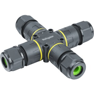 Коннектор Navigator 95 828 NTB-X03-3P-IP68 X-образный 3PIN