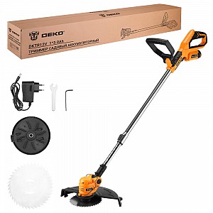 Купить Триммер садовый аккумуляторный DEKO DKTR12V, 1*3.0Ач Max