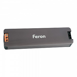 Трансформатор электронный для светодиодной ленты 24W 24V 83*33.8*13мм IP20 (драйвер), LB010 FERON