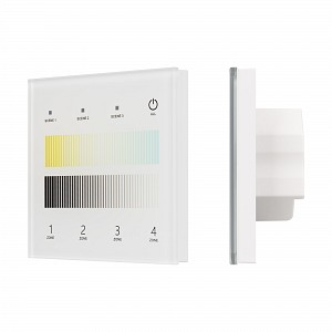 Панель сенсорная INTELLIGENT ARLIGHT SMART-DALI-301-11-4G-3SC-DT8 Белая 230В встраиваемая 2.4G IARL IP20 Пластик 5 лет (060791)