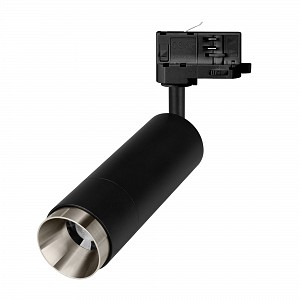 Светильник LGD-GESTIA-TRACK-4TR-R56-15W Warm3000 Черный-никель 25-50 deg 230В IP20 Металл 5 лет Arlight (064972)