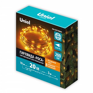 Гирлянды Uniel ULD-S2000-200/DCA AM IP20 DEW