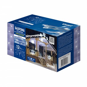 Бахрома Uniel ULD-B12006-195/TTK WH IP44