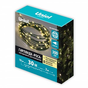 Гирлянды Uniel ULD-S3000-300/DGA WW IP20 DEW