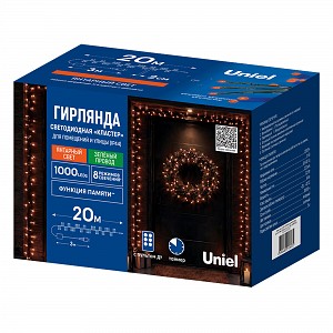Гирлянды Uniel ULD-S2000-1000/DGA/RC AM IP44 FIREWORK