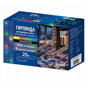 Гирлянды Uniel ULD-S2500-250/DBA/RC MT IP44