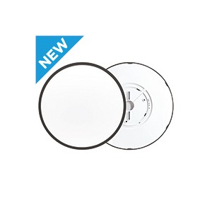 18-133 Светильник светодиодный, накладной, СПИН, 28Вт, 230В/50Гц, 2800лм, 4000К, IP40, ø300х25 мм, круг, черный, монтажная платформа в комплекте