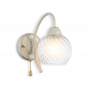 TR3074 WH/GD белый/золото E27 max 40W 224*130*250