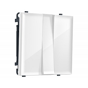 MS105010 Комплект механизма 3-кл выключателя SIGMA Белый глянец 10A-250V QUANT PRO (SP1050, PR133)