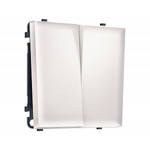 MS203010 Комплект механизма 2-кл выключателя SIGMA Жемчуг 10A-250V QUANT PRO (SP2030, PR115)