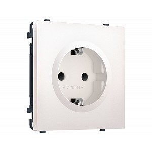 MS207010 Комплект механизма электрической розетки SIGMA Жемчуг 50Hz 2P+E с/з с/ш 16A-250V QUANT PRO (SP2070, PR141)