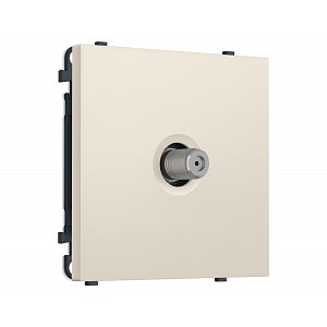 MS333050 Комплект механизма TV розетки SAT SIGMA Бежевый матовый 5-2400MHz 3.5dB QUANT PRO (SP3330, PR215)
