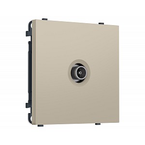 MS353010 Комплект механизма TV розетки оконечной SIGMA Кашемир 50-870 MHz 1dB QUANT PRO (SP3530, PR202)