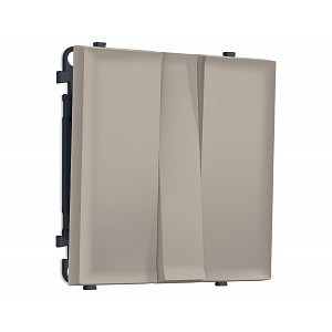 MS365010 Комплект механизма 3-кл выключателя SIGMA Серо-бежевый матовый 10A-250V QUANT PRO (SP3650, PR133)