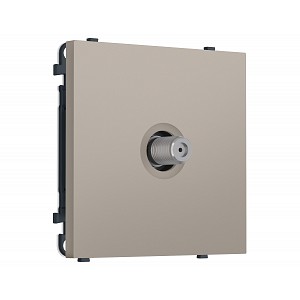 MS373050 Комплект механизма TV розетки SAT SIGMA Серо-бежевый матовый 5-2400MHz 3.5dB QUANT PRO (SP3730, PR215)