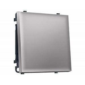 MS501010 Комплект механизма 1-кл выключателя SIGMA Сталь матовый 10A-250V QUANT PRO (SP5010, PR101)