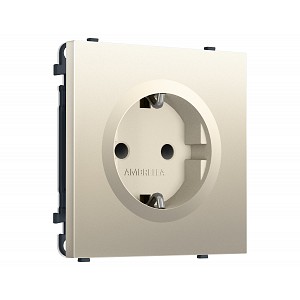 MS547010 Комплект механизма электрической розетки SIGMA Шёлк 50Hz 2P+E с/з с/ш 16A-250V QUANT PRO (SP5470, PR141)