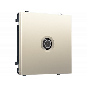 MS553005 Комплект механизма TV розетки оконечной экранированной SIGMA Шёлк 5-1000MHz 3dB QUANT PRO (SP5530, PR199)