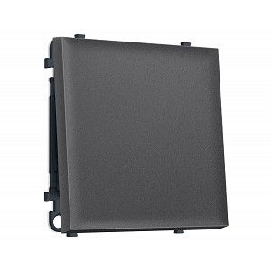 MS651050 Комплект механизма 1-кл выключателя с самовозвратом SIGMA Антрацит серый QUANT PRO (SP6510, PR113)