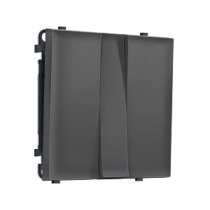 MS655010 Комплект механизма 3-кл выключателя SIGMA Антрацит серый 10A-250V QUANT PRO (SP6550, PR133)