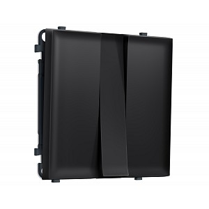MS805010 Комплект механизма 3-кл выключателя SIGMA Черный матовый 10A-250V QUANT PRO (SP8050, PR133)