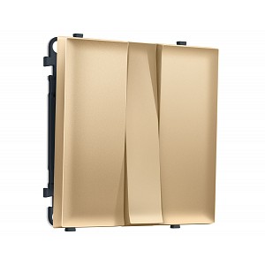 MS885010 Комплект механизма 3-кл выключателя SIGMA Золото Мягкое касание 10A-250V QUANT PRO (SP8850, PR133)