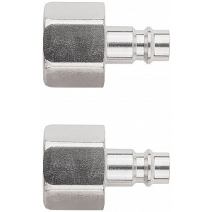 Адаптеры универсальные с внутренней резьбой 1/2", 2 шт.