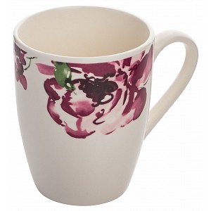 Кружка White Fox LT306 набор Mix. Flowers для чая и кофе фарфор 330 мл 4 шт