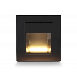 TN9631 BK черный LED 3000K 1W 86*90*30