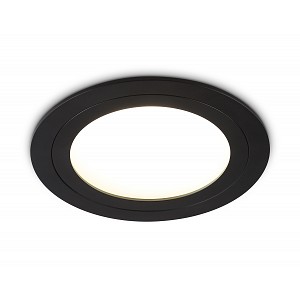 TU6604 BK черный IP44 GX70 max 20W D150*23