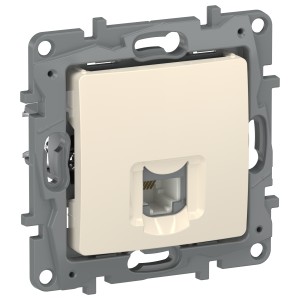 IEKETIKA Розетка телефонная RJ11 6723401 слоновая кость IEK